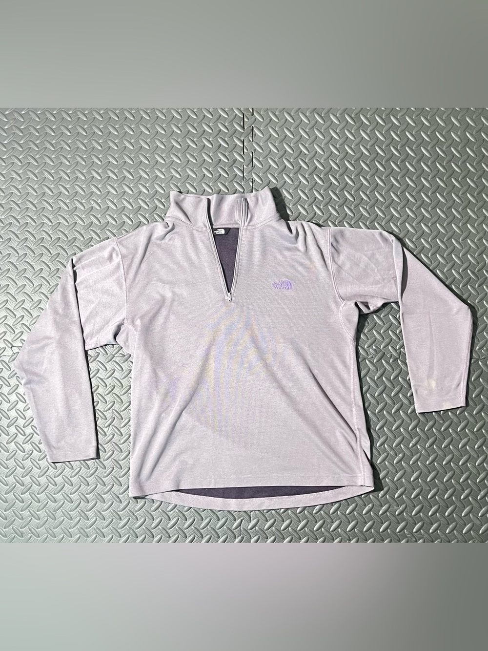 The North Face Women's TKA Glacier 1/4 Zip Fleece Pullover in Lavender